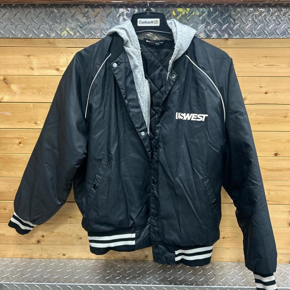 Women's Black and Navy Jacket